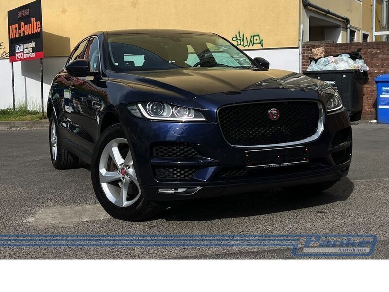 Blau Gebraucht 2019 Jaguar F-Pace Prestige SUV | 29.900 € (Superpreis) - Bild 1/4