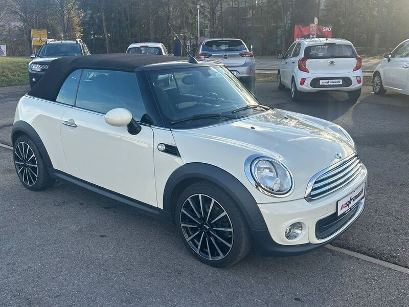 Weiß Gebraucht 2015 Mini One Cabriolet Cabrio | 10.280 € (Guter Preis) - Bild 1/4