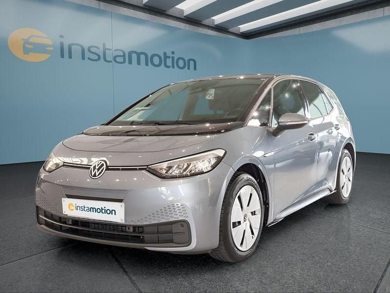 Blau Gebraucht 2021 VW ID.3 Pro Kleinwagen | 20.399 € (Superpreis) - Bild 1/4