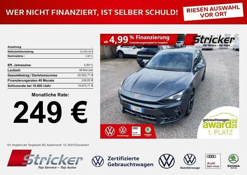 Usata Cupra Leon 150 CV (110 kW) 2025 Grigio Berlina