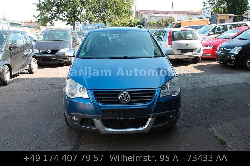 Blau Gebraucht 2008 VW Polo Cross Kleinwagen | 2.999 € (Guter Preis) - Bild 1/4
