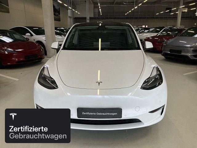 Gebraucht Tesla Model Y Long Range AWD 258 kW (351 PS) 2022 Weiß SUV
