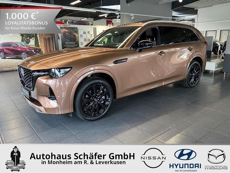 Braun Neu 2025 Mazda CX-80 Homura-Line SUV | 56.298 € (Fairer Preis) - Bild 1/4