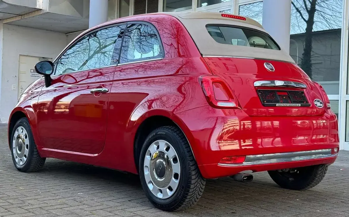 Gebraucht Fiat 500 86 PS (63 kW) 2017 Rot Cabrio