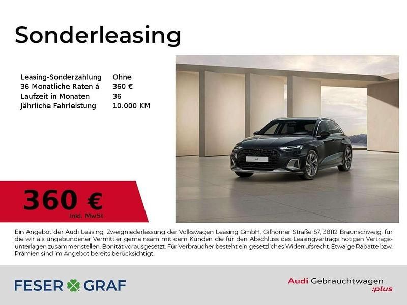 Gebraucht Audi A3 Ambiente 150 PS (110 kW) 2025 Manhattangrau metallic Limousine