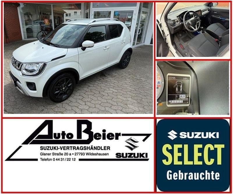 Weiß Gebraucht 2020 Suzuki Ignis Comfort+ Kleinwagen | 14.990 € (Fairer Preis) - Bild 1/4