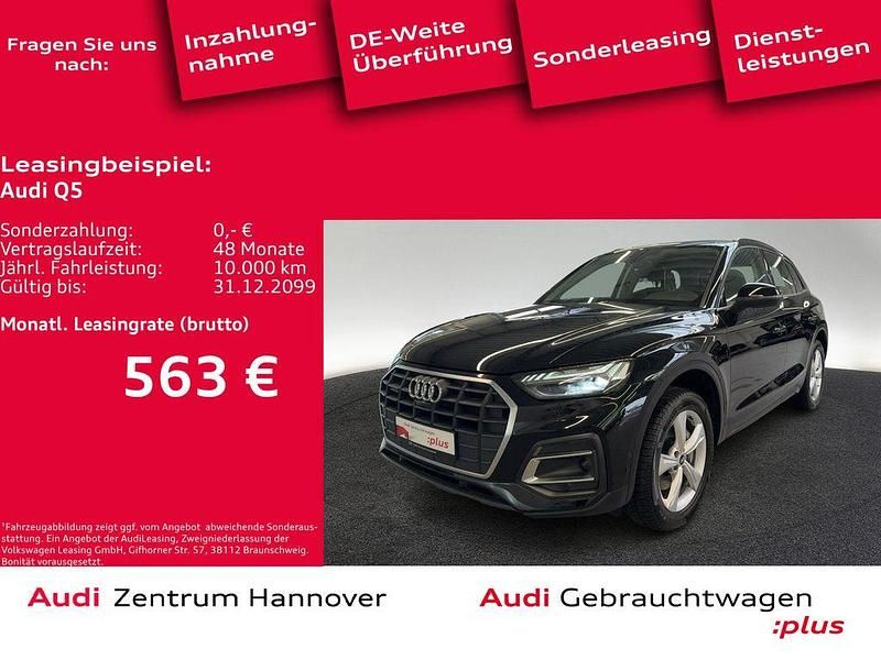 A2 brillantschwarz (metallic) Gebraucht 2022 Audi Q5 Comfort SUV | 37.900 € (Guter Preis) - Bild 1/4