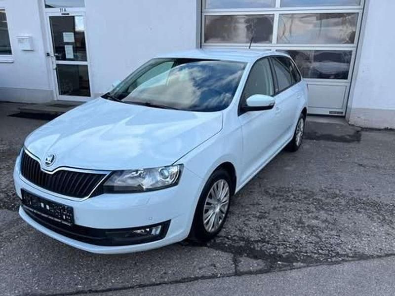 Laserweiss Gebraucht 2017 Skoda Rapid Joy Kleinwagen | 7.880 € (Fairer Preis) - Bild 1/4