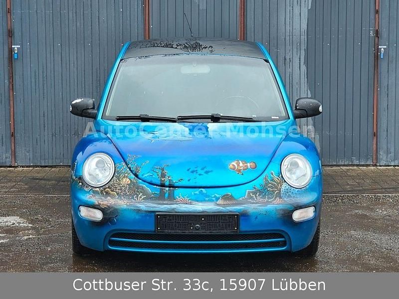 Gebraucht VW New Beetle 101 PS (74 kW) 2004 Blau Kleinwagen