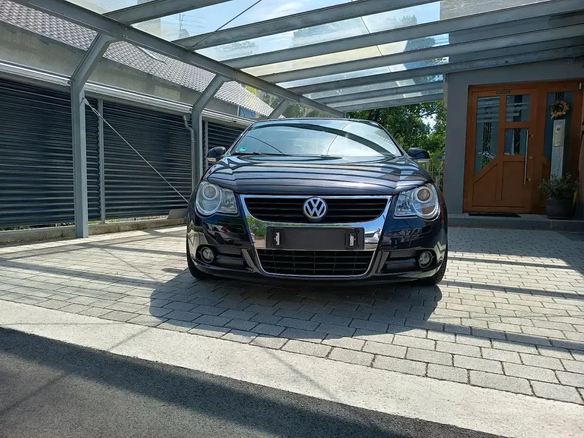 Gebraucht VW Eos Individual 150 PS (110 kW) 2008 Schwarz Cabrio