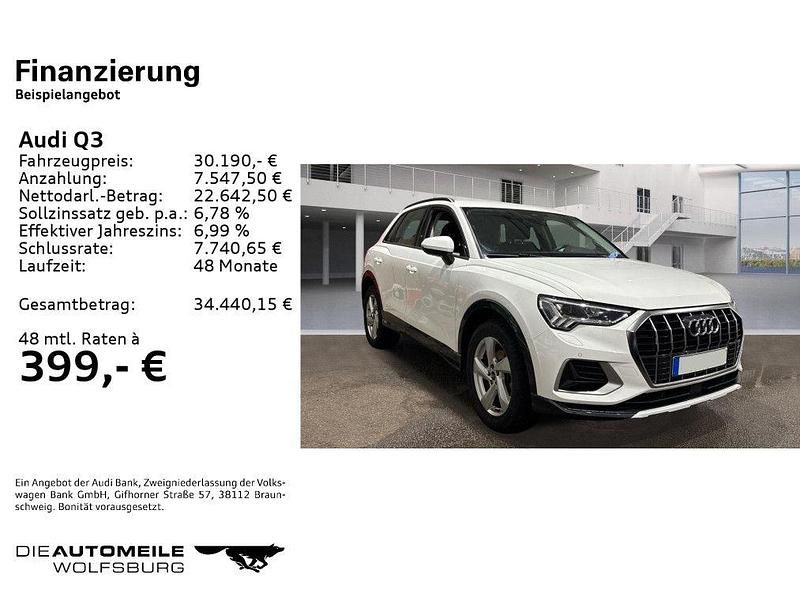 Gebraucht Audi Q3 Advanced Plus 150 PS (110 kW) 2023 Ibisweiß SUV