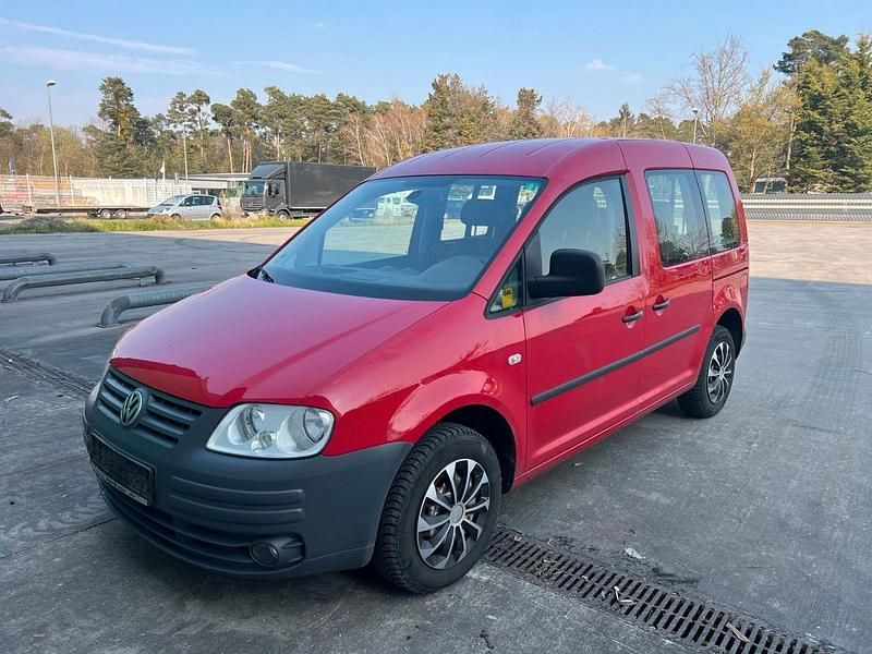 Gebraucht VW Caddy Life 105 PS (77 kW) 2010 Rot Van / Kleinbus