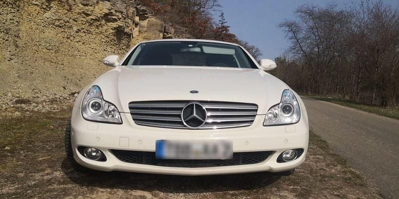 Gebraucht Mercedes CLS350 272 PS (200 kW) 2006 Weiß Coupé