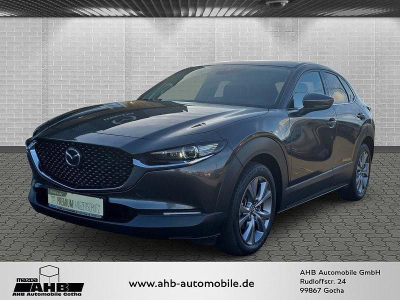 Machine gray Gebraucht 2021 Mazda CX-30 Selection SUV | 23.890 € (Fairer Preis) - Bild 1/4
