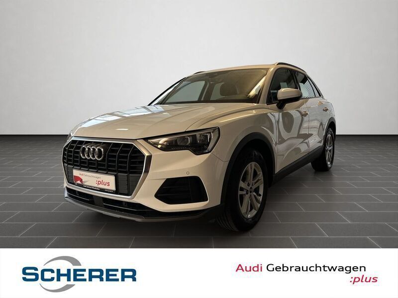 Ibisweiß (metallic) Gebraucht 2022 Audi Q3 Basis SUV | 27.790 € (Guter Preis) - Bild 1/4