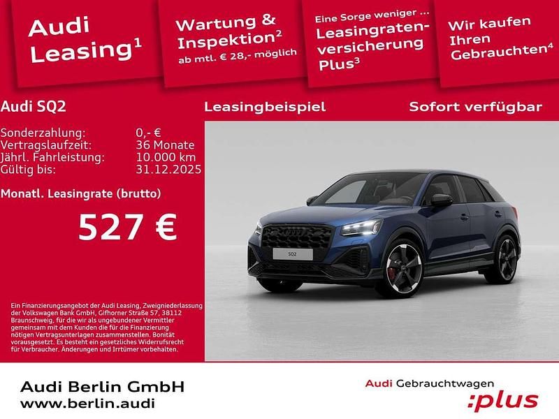 Navarrablau metallic Gebraucht 2024 Audi SQ2 Ambiente SUV | 45.600 € (Teuer) - Bild 1/3