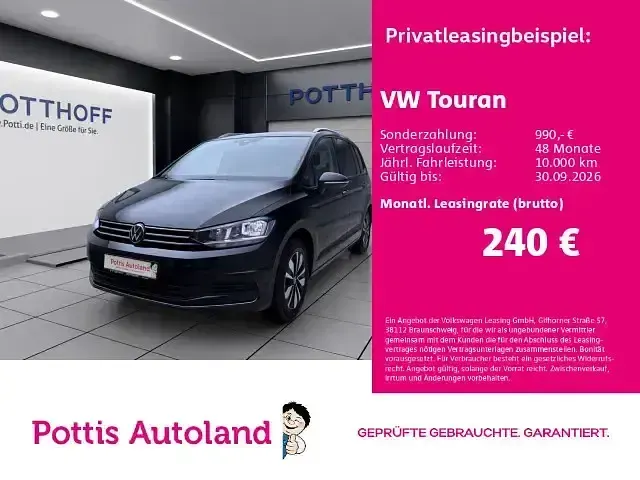 Gebraucht VW Touran Goal 150 PS (110 kW) 2025 Van / Kleinbus