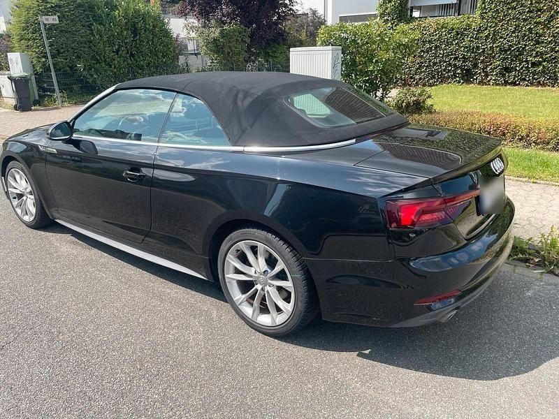 Gebraucht Audi A5 Cabriolet S-Line 150 PS (110 kW) 2018 Schwarz Cabrio