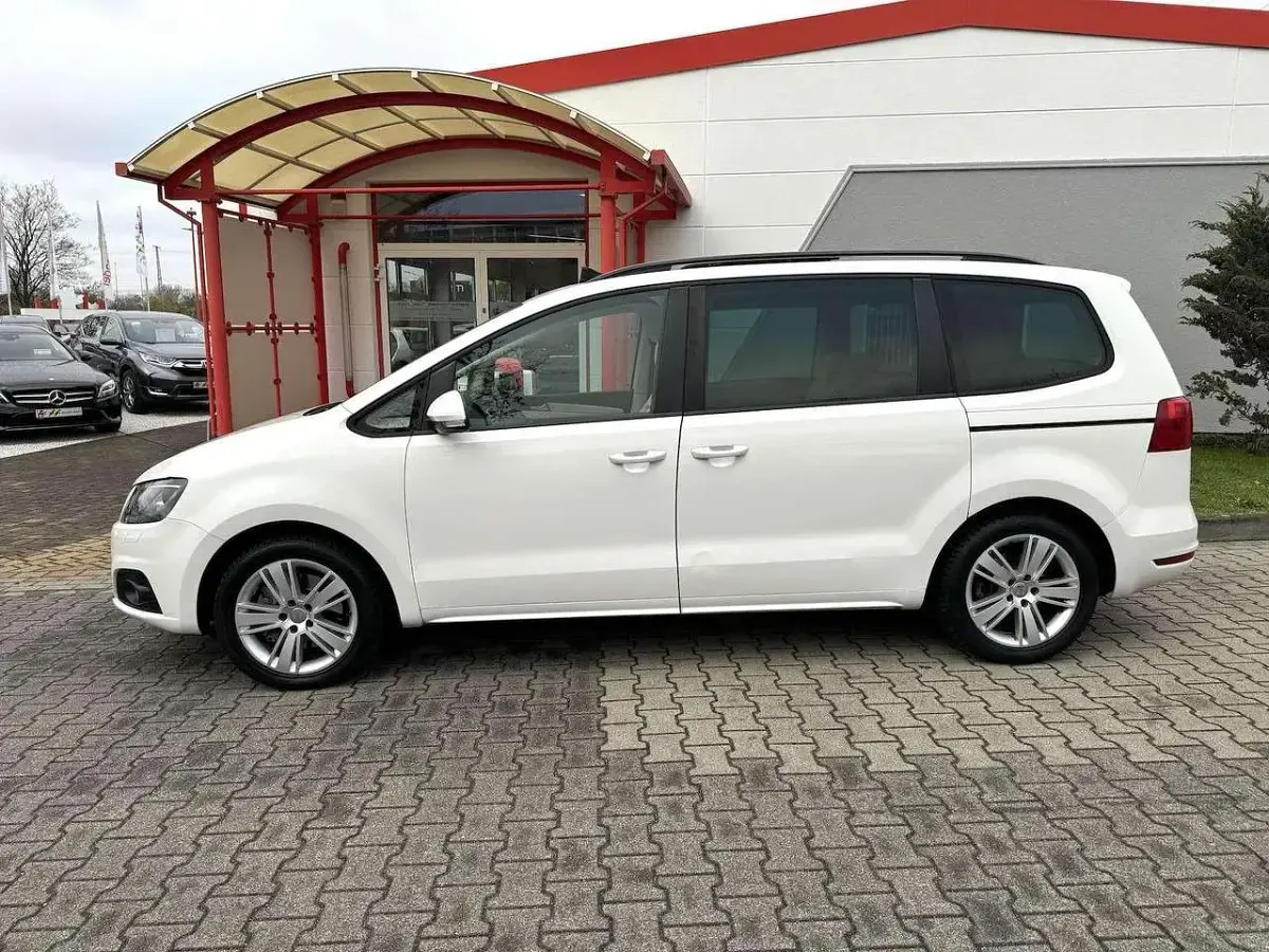 Usata Seat Alhambra 150 CV (110 kW) 2012 Bianco Monovolume