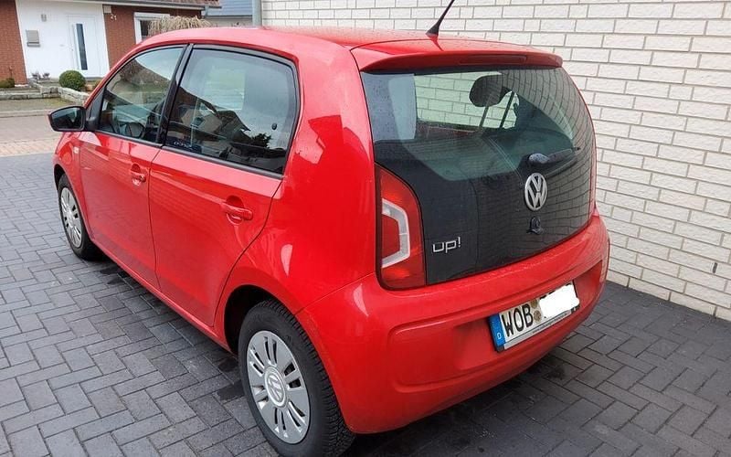 Gebraucht VW up! move up! 60 PS (44 kW) 2015 Rot Kleinwagen