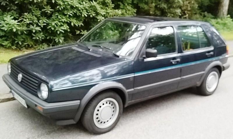 Blau Gebraucht 1990 VW Golf II Kleinwagen | 3.700 € - Bild 1/4