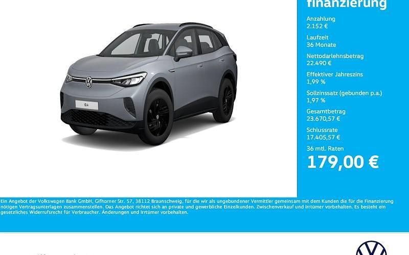 Gebraucht VW ID.4 Pure 125 kW (170 PS) 2023 Grau SUV