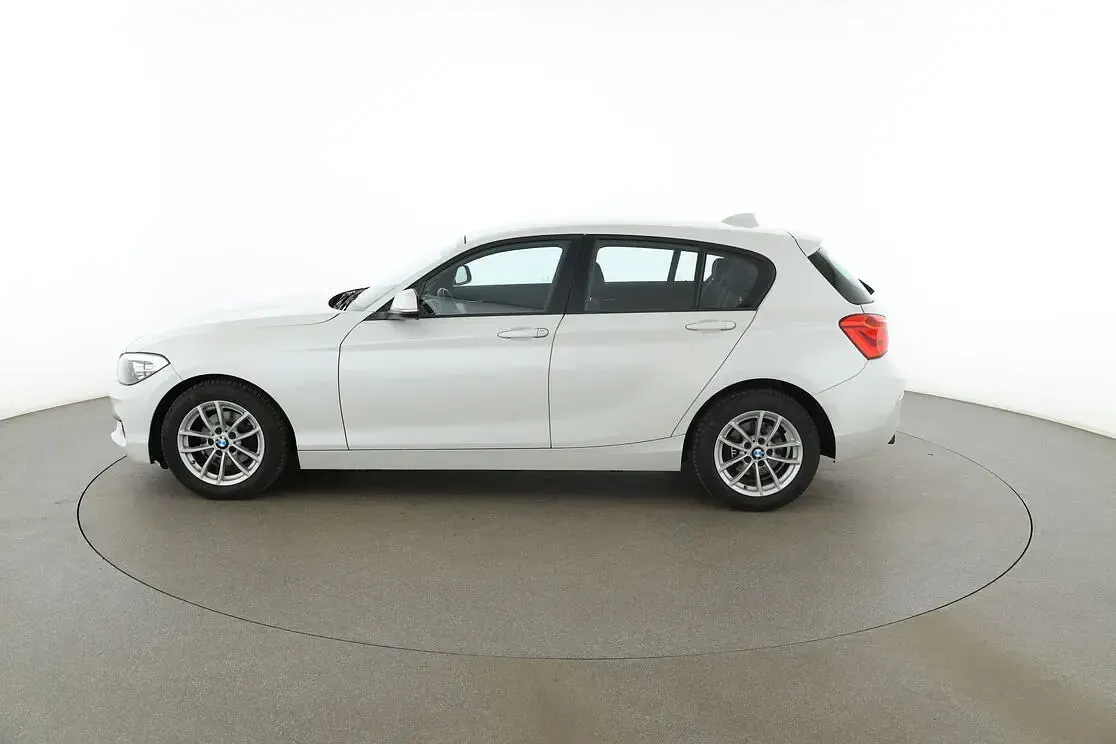 Gebraucht BMW 118 Advantage 2015 Weiß Kleinwagen