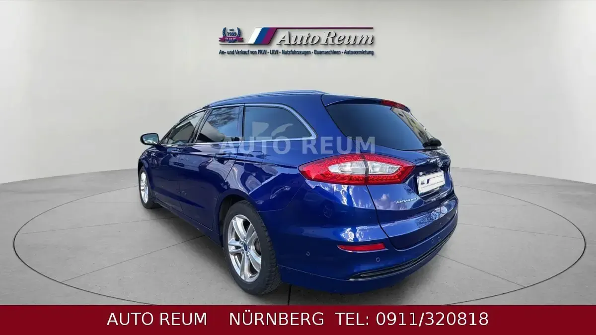Brugt Ford Mondeo Titanium 150 HK (110 kW) 2016 Blå Stationcar