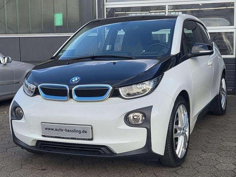 Gebraucht BMW i3 Comfort Edition 75 kW (102 PS) 2016 Weiss mit akzent bmw i blau Kleinwagen