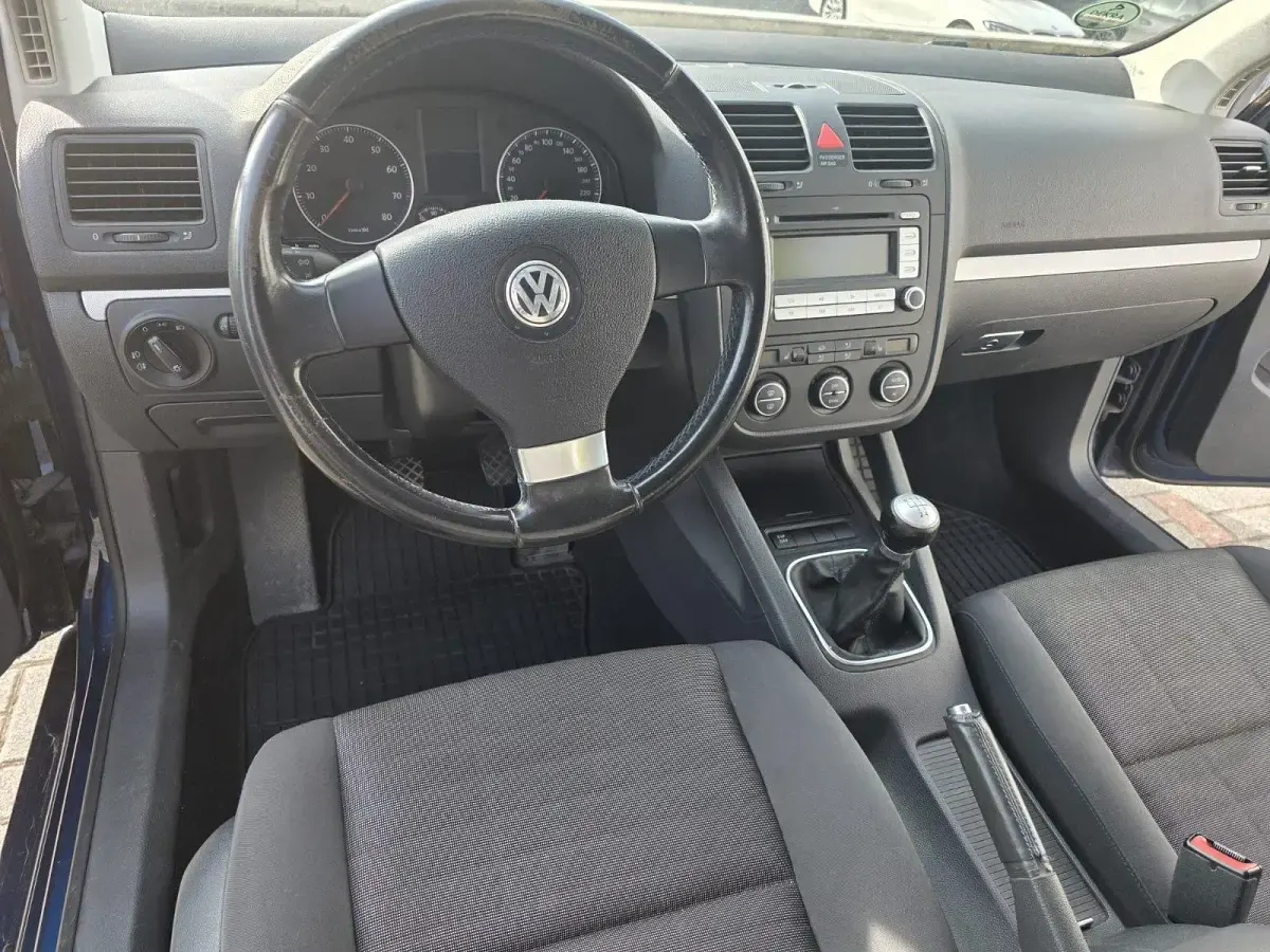Gebraucht VW Golf VI 102 PS (75 kW) 2008 Blau Kleinwagen