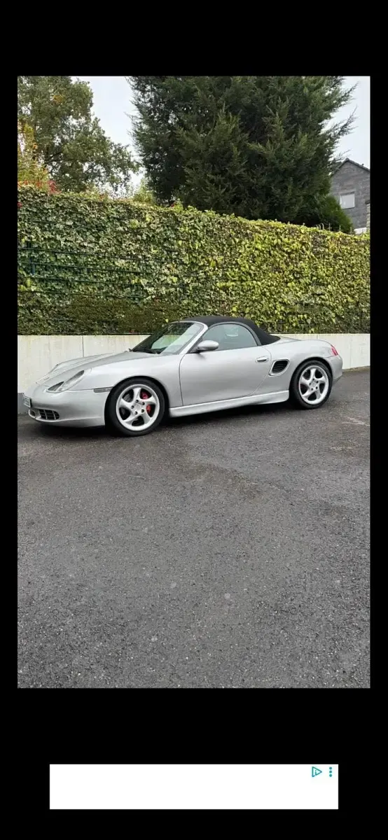 Gebraucht Porsche Boxster S 252 PS (185 kW) 2000 Silber Cabrio