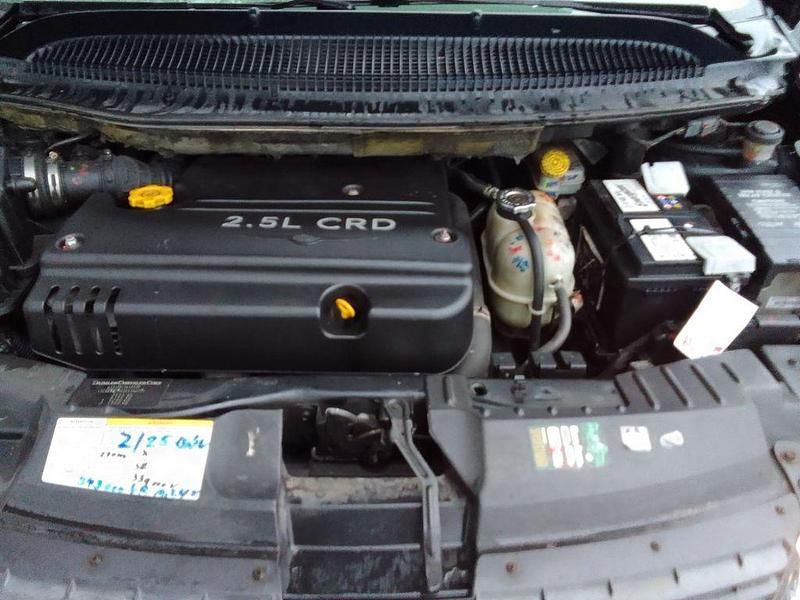 Gebraucht Chrysler Voyager 143 PS (105 kW) 2003 Schwarz Van / Kleinbus