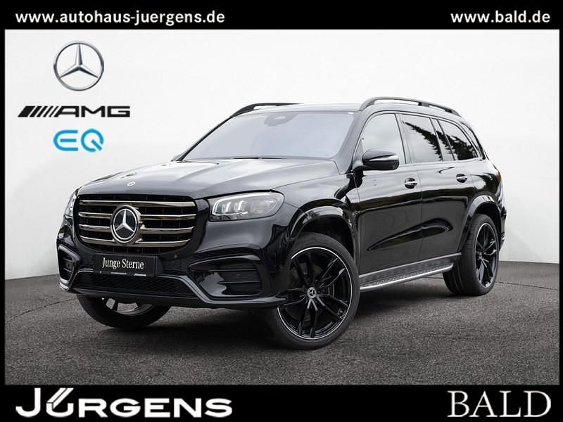 Schwarz obsidianschwarz metall Gebraucht 2024 Mercedes GLS450 Active SUV | 114.480 € - Bild 1/4