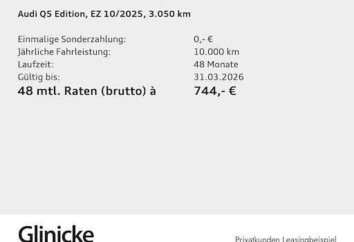 Gebraucht Audi Q5 Edition .1 204 PS (150 kW) 2025 Grau SUV