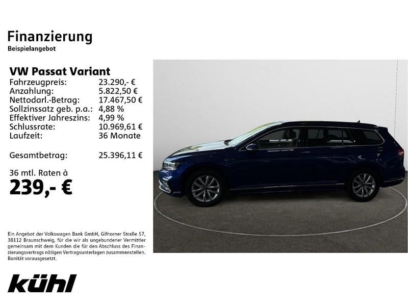 Brugt VW Passat Business 150 HK (110 kW) 2022 Grå Stationcar
