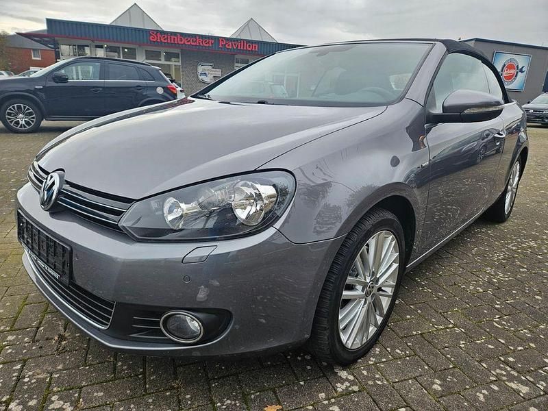 Grau Gebraucht 2015 VW Golf Cabriolet Cup Cabrio | 11.790 € (Fairer Preis) - Bild 1/4