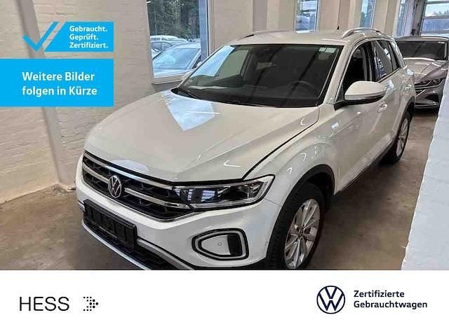 Pure white Gebraucht 2024 VW T-Roc Style SUV | 28.499 € (Fairer Preis) - Bild 1/3