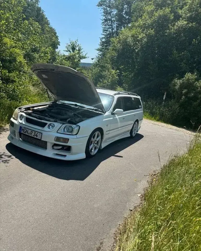 Gebraucht Nissan Stagea S 280 PS (205 kW) 1998 Weiß Kombi