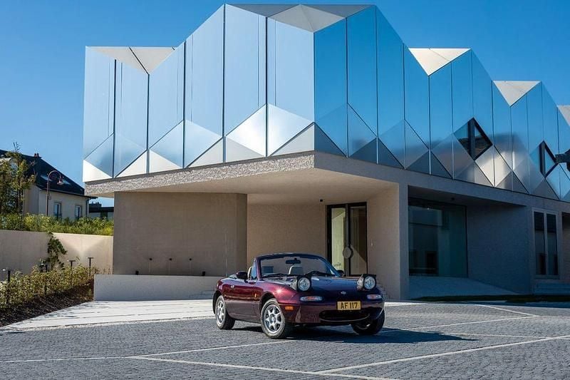 Gebraucht Mazda MX5 90 PS (66 kW) 1996 Violett Cabrio