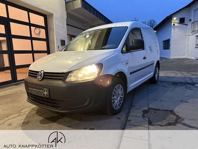 Second-hand VW Caddy Trendline 102 CP (75 kW) 2013 Alb Monovolum