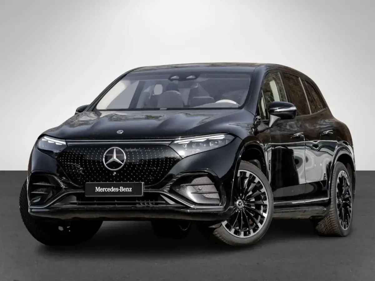 Gebraucht Mercedes EQS450+ AMG 264 kW (360 PS) 2023 Schwarz metalliclack obsidians SUV