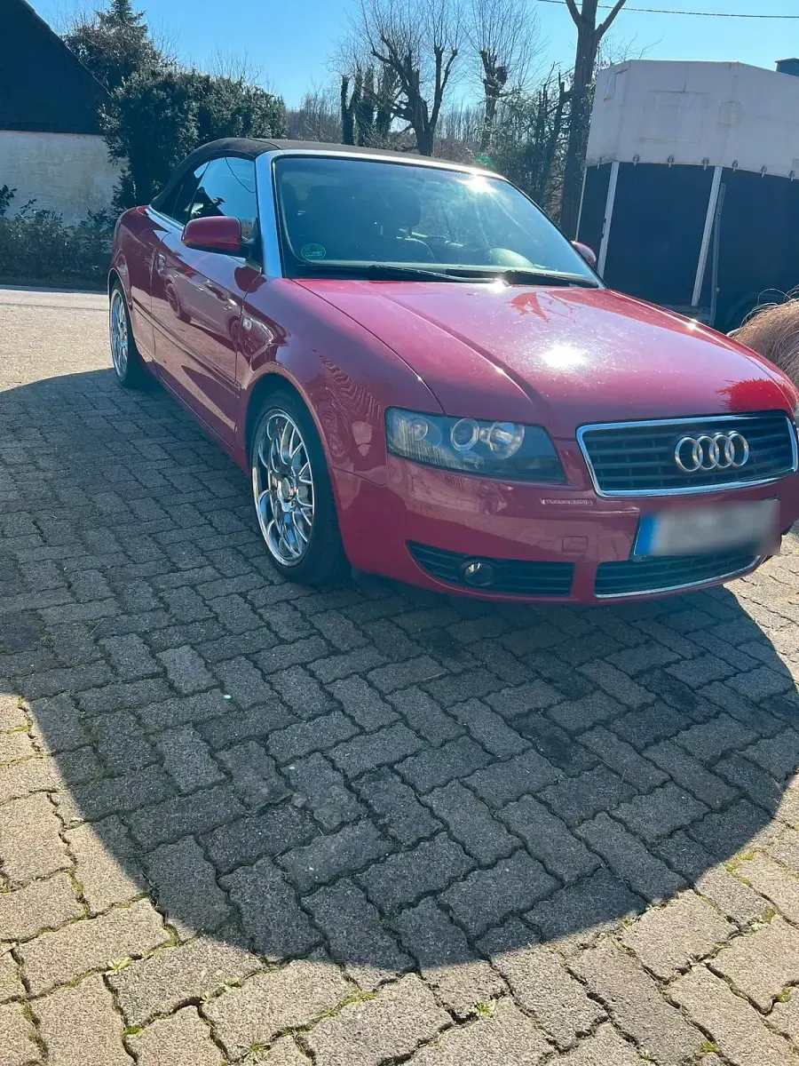 Gebraucht Audi A4 Cabriolet 163 PS (119 kW) 2003 Rot Cabrio