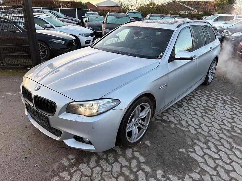Silber Gebraucht 2014 BMW 525 M Sport Kombi | 8.900 € (Guter Preis) - Bild 1/4