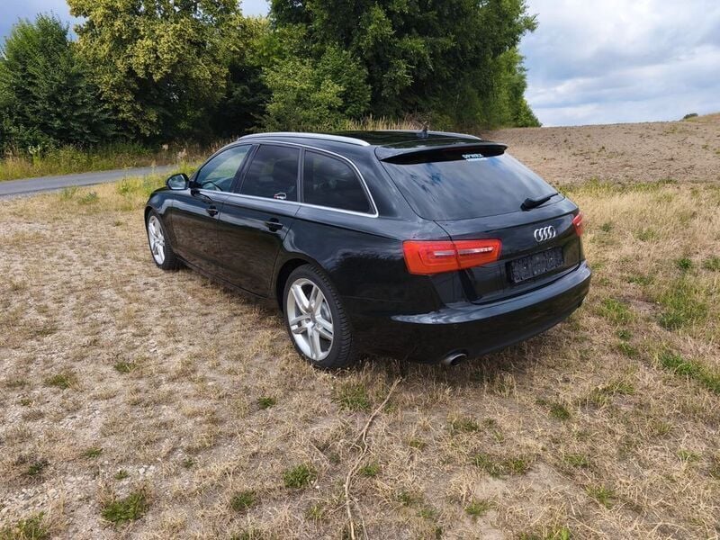 Schwarz Gebraucht 2012 Audi A6 S-Line Kombi | 11.500 € (Superpreis) - Bild 1/4