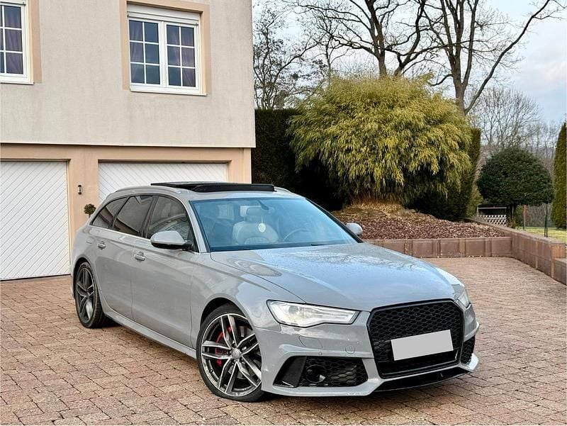 Grau Gebraucht 2017 Audi A6 S-line plus Kombi | 23.900 € (Superpreis) - Bild 1/4