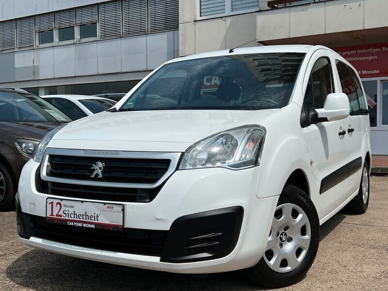 Weiß Gebraucht 2016 Peugeot Partner Tepee Active Van / Kleinbus | 9.990 € (Fairer Preis) - Bild 1/3
