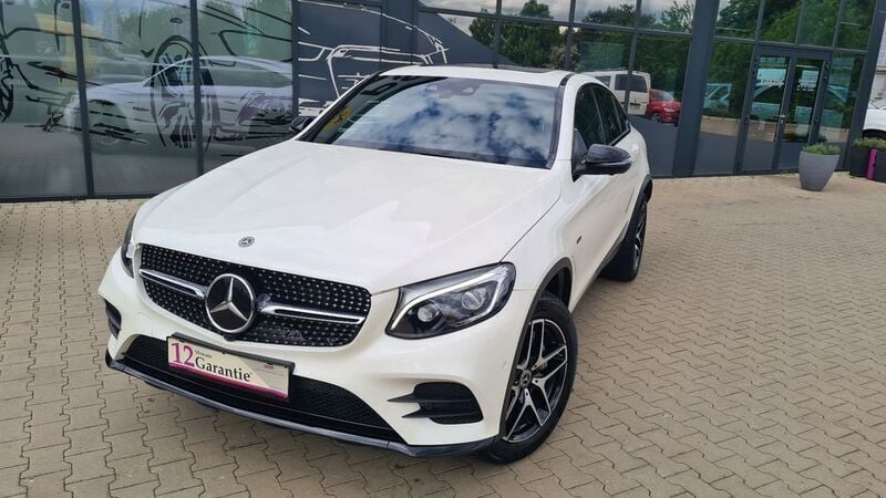 Weiß Gebraucht 2018 Mercedes GLC350 AMG Coupé | 34.300 € (Fairer Preis) - Bild 1/4