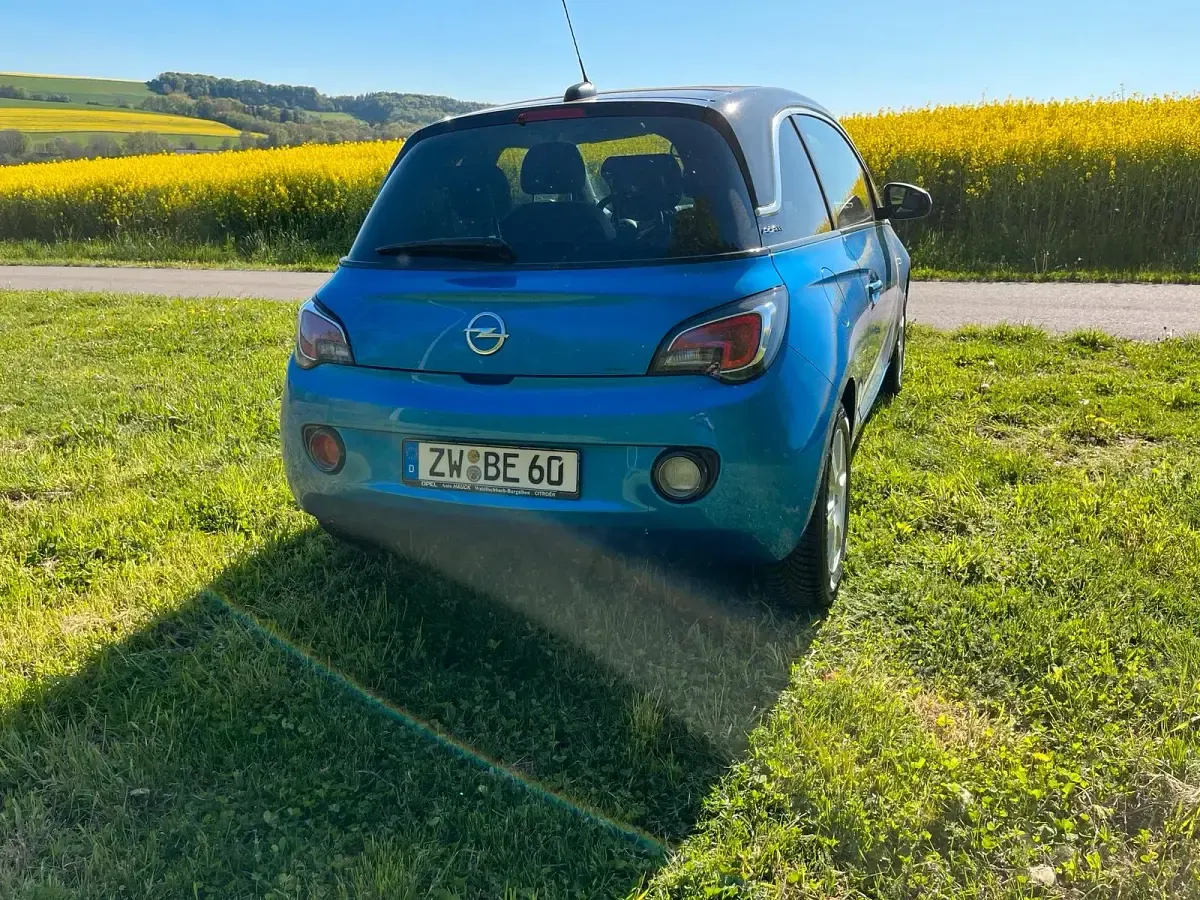 Gebraucht Opel Adam Open Air 87 PS (63 kW) 2018 Blau Kleinwagen