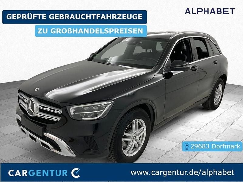 Obsidianschwarz Gebraucht 2021 Mercedes GLC220 SUV | 33.690 € (Superpreis) - Bild 1/2