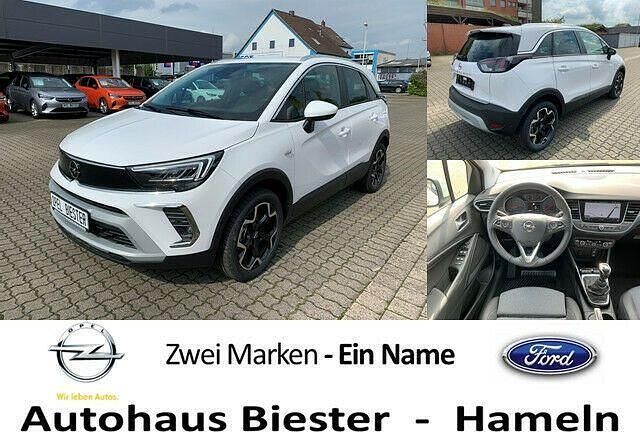 Weiß Gebraucht 2021 Opel Crossland Elegance SUV | 14.950 € (Guter Preis) - Bild 1/4